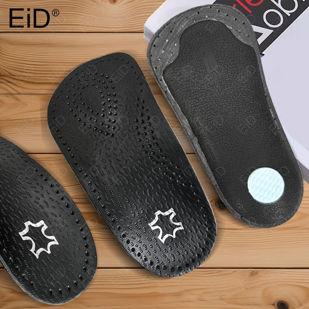 Women'S Shoes For Flat Feet - 3/4 Leather Orthotic Insole For Flat