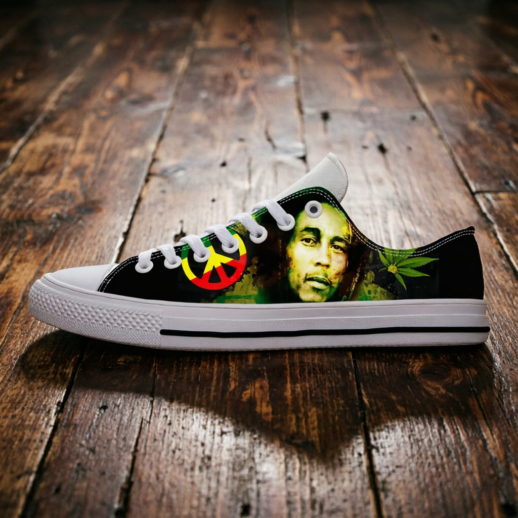 Women'S Shoes Bobs - Bob Marley Old School Sneakers Unisex