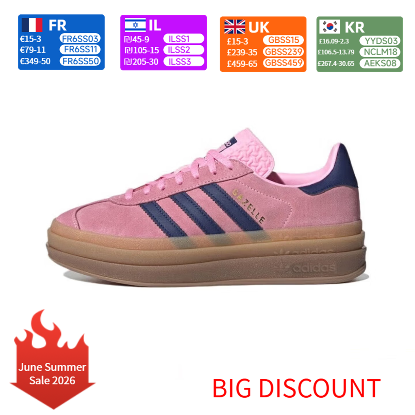 Women'S Shoes Pink Adidas - adidas Originals GAZELLE BOLD Bold Leather