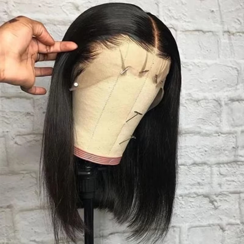 Women'S Shoes Bobs - 13x6 Short Bob Straight Brazilian Hair