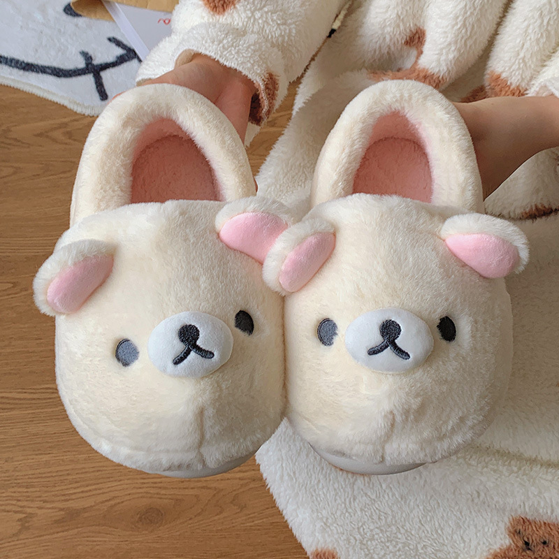 Women'S Shoes Cloud - Women's Winter Bear Slippers Couple Style