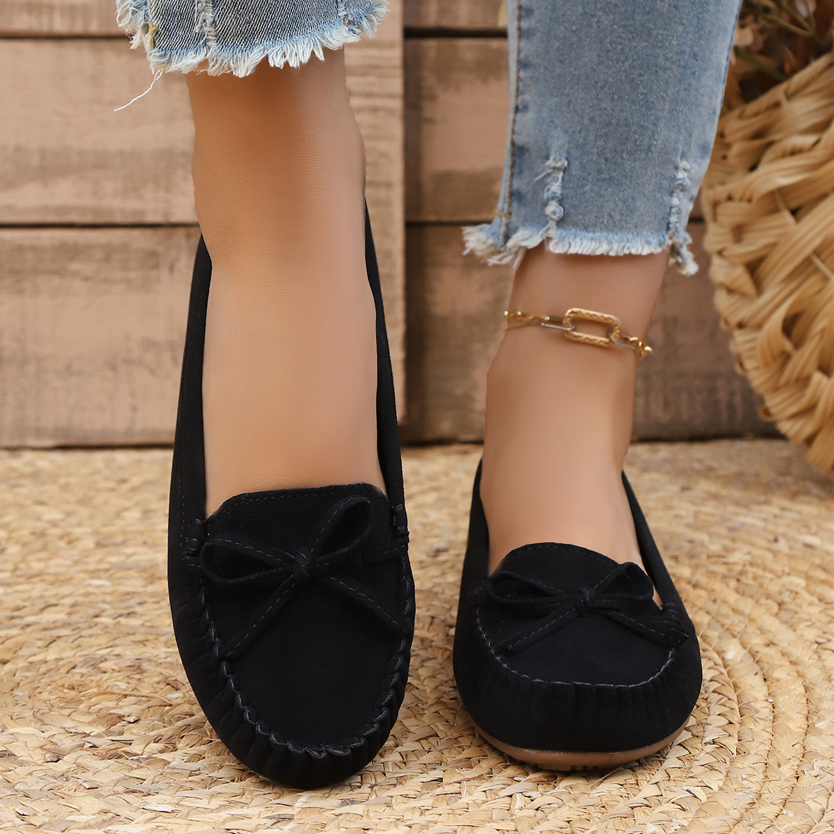 Women Shoes Casual - Spring and Autumn Elegant Round Toe