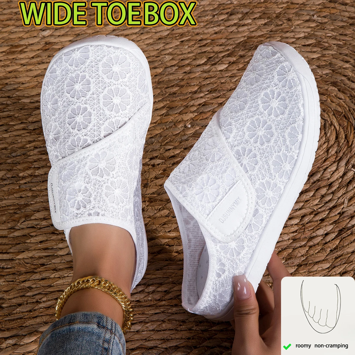 Women'S Shoes For Flat Feet - DJSUNNYMIX Summer Casual Orthopedics Wide Feet