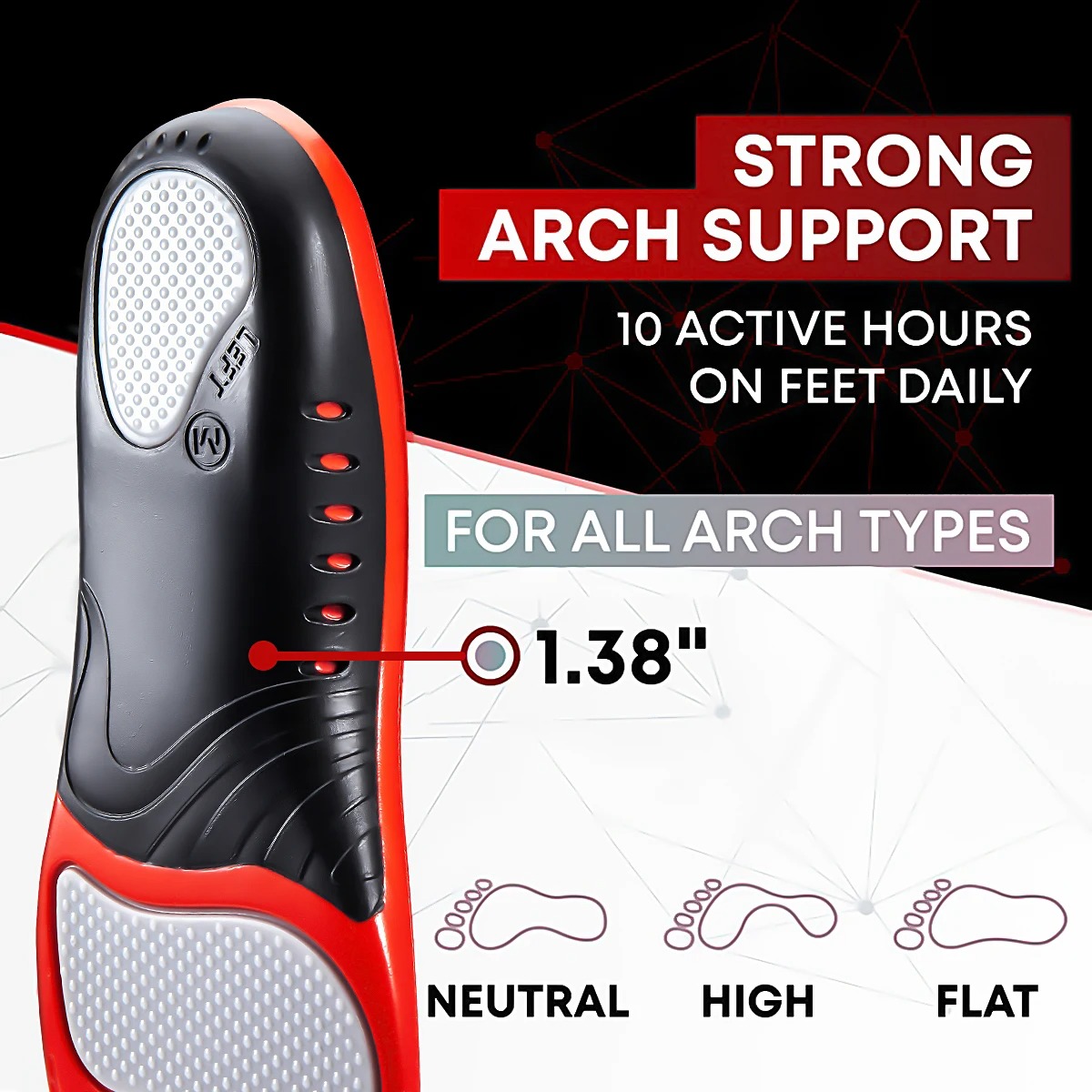 220+ Lbs Heavy Duty High Arch  - Women'S Shoes For Standing All Day ulasan dan harga
