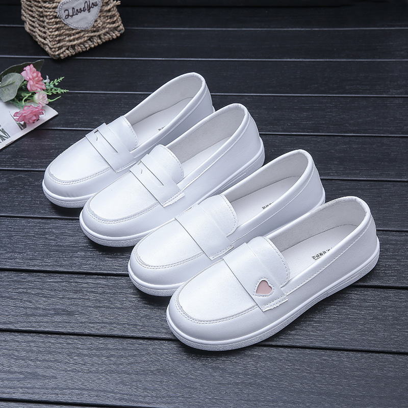 New white soft-soled nurse sho - Women'S Shoes For Flat Feet ulasan dan harga