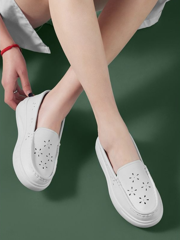 Women Thick Sole Nurse Shoes B - Women'S Shoes For Standing All Day ulasan dan harga
