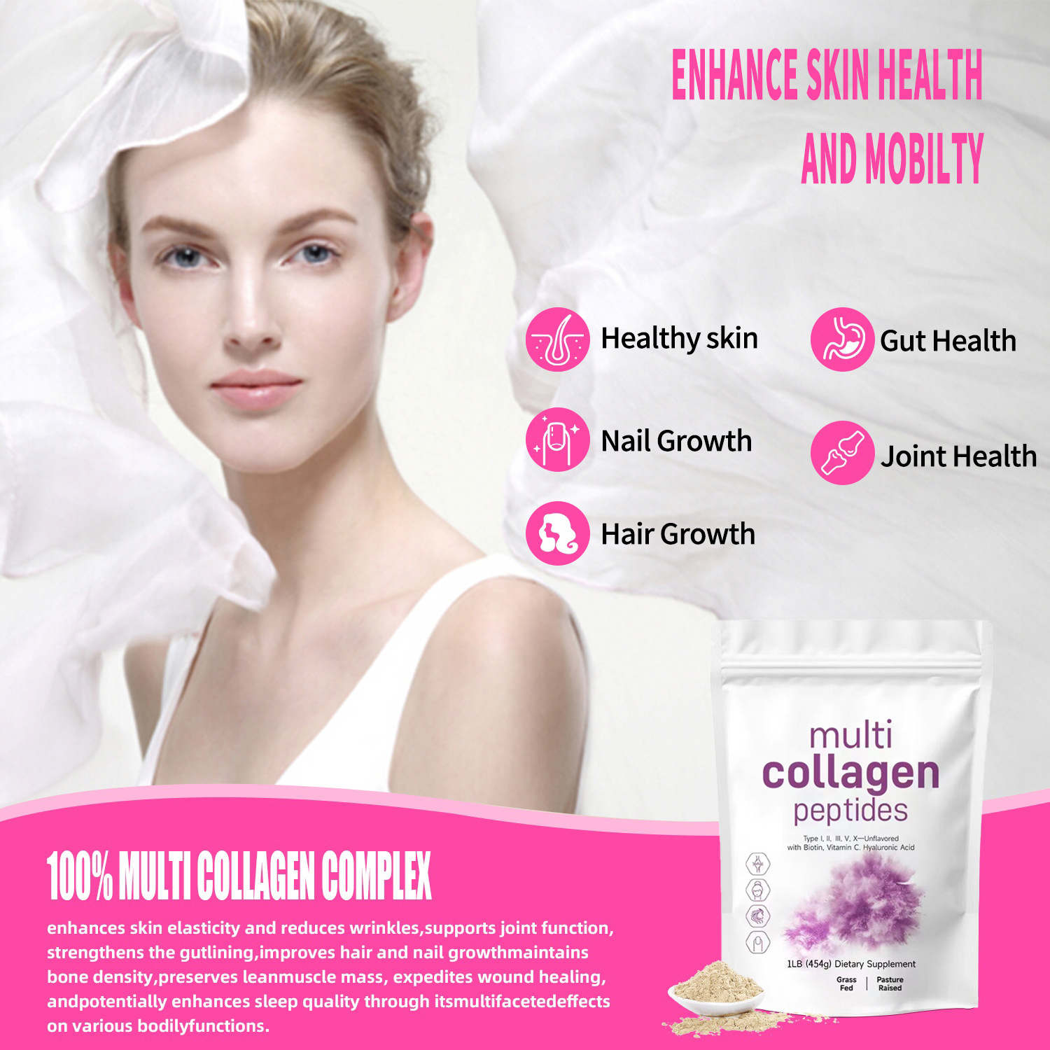 1LB Multi Collagen Protein Pep - Women'S Shoes Louis Vuitton ulasan dan harga