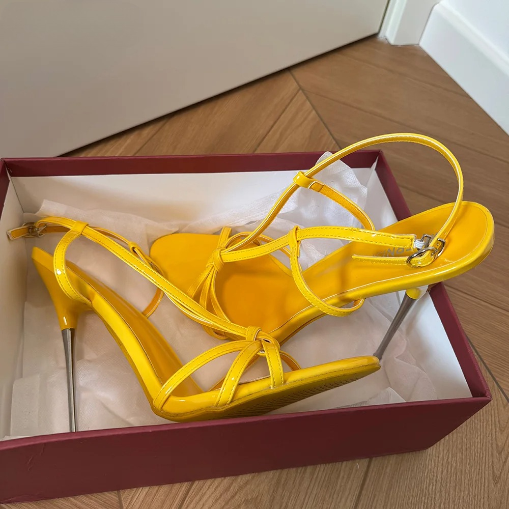 Fashion 16cm Extreme High Heel - Women'S Shoes Yellow ulasan dan harga