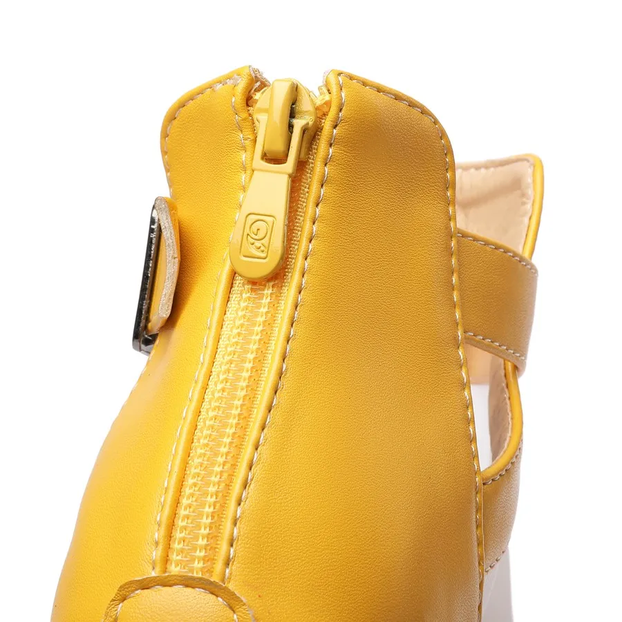 Yellow Mesh Platform Sandals W - Women'S Shoes Yellow ulasan dan harga