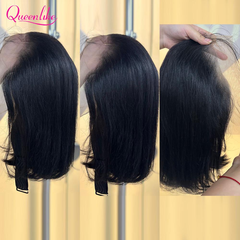 Queenlike Bob Wig Human Hair 1 - Women'S Shoes Bobs ulasan dan harga