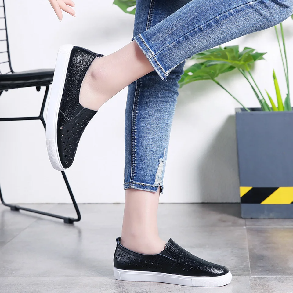 Spring Summer Silver Flats Hol - Women'S Shoes For Standing All Day ulasan dan harga