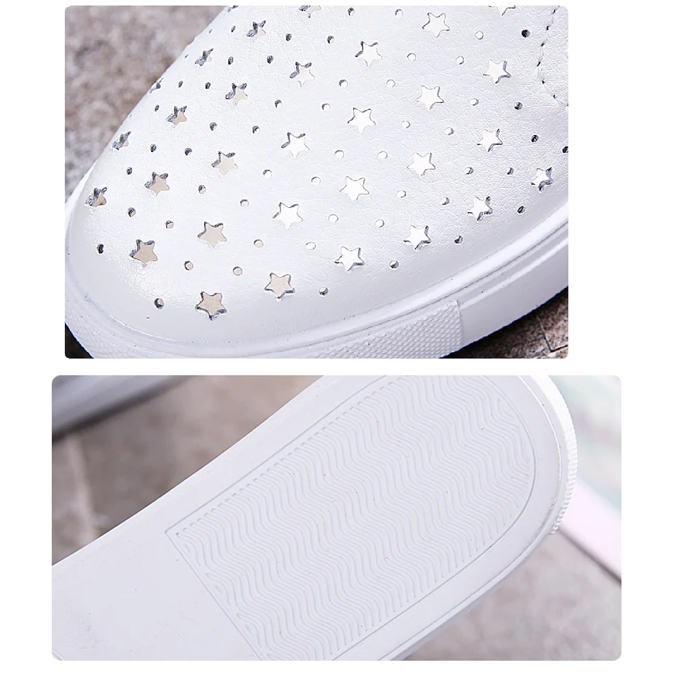 Spring Summer Silver Flats Hol - Women'S Shoes For Standing All Day ulasan dan harga