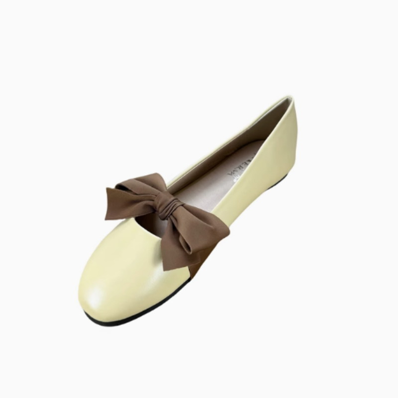 Women Korean Flat Shoes Brown  - Women'S Shoes For Flat Feet ulasan dan harga