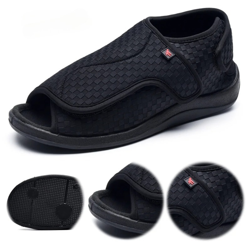 Women Men Diabetic Slippers Ex - Women'S Shoes For Flat Feet ulasan dan harga
