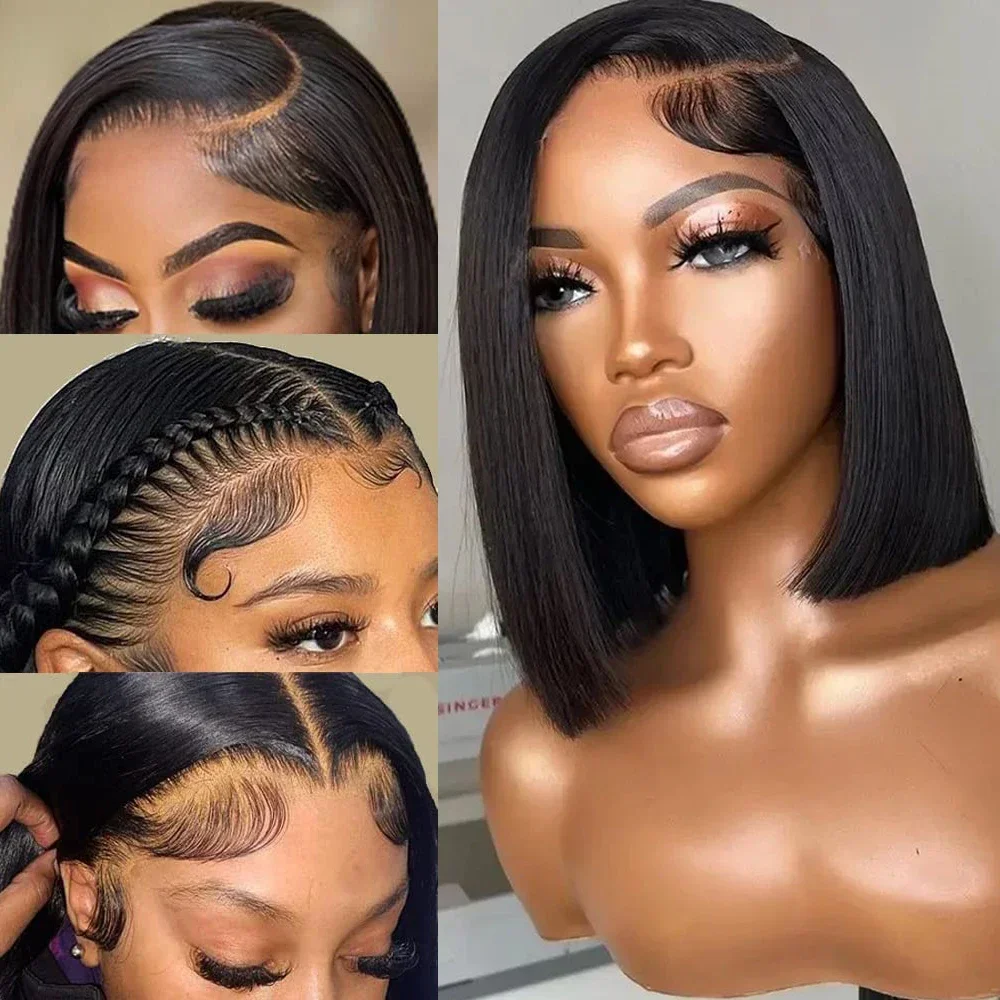 2026 new Bob Wig  Frontal Bob  - Women'S Shoes Bobs ulasan dan harga