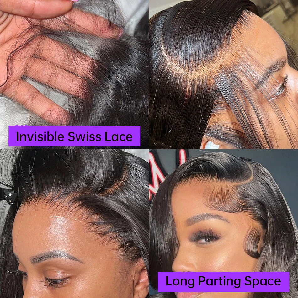 Short Bob Wigs Human Hair Loos - Women'S Shoes Bobs ulasan dan harga