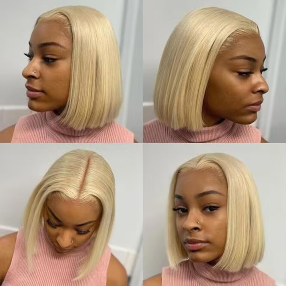 Short Straight Bob Wig Human H - Women'S Shoes Bobs ulasan dan harga