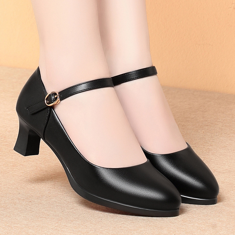 5cm Heels Flight Attendant Wor - Women'S Shoes For Standing All Day ulasan dan harga