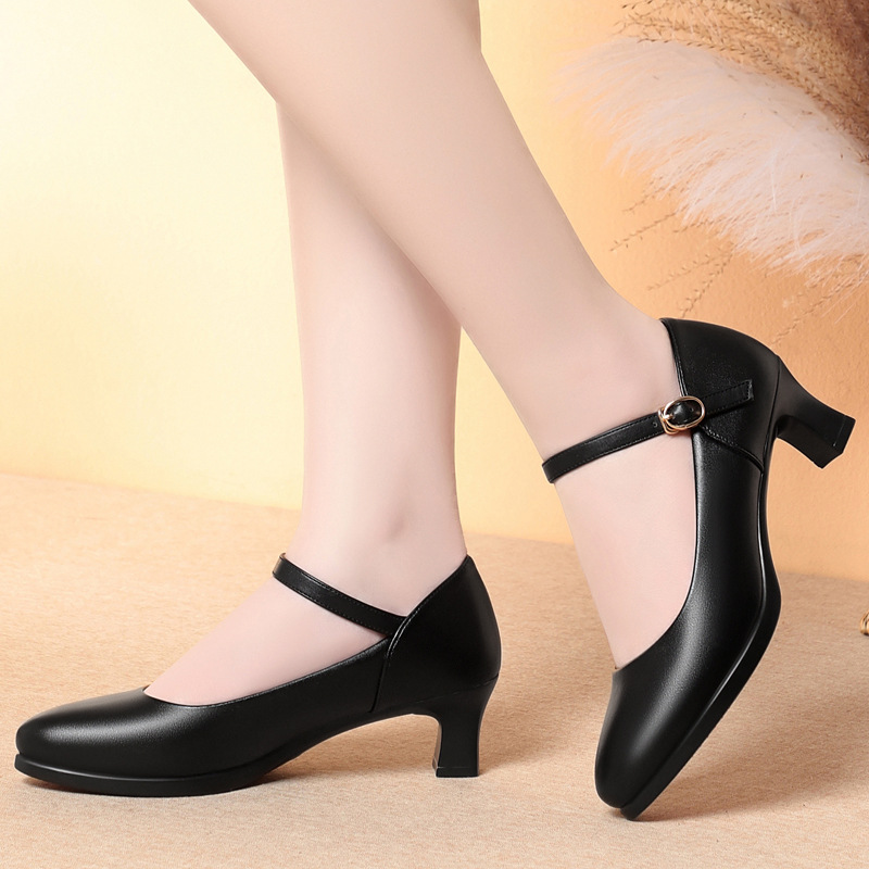 5cm Heels Flight Attendant Wor - Women'S Shoes For Standing All Day ulasan dan harga
