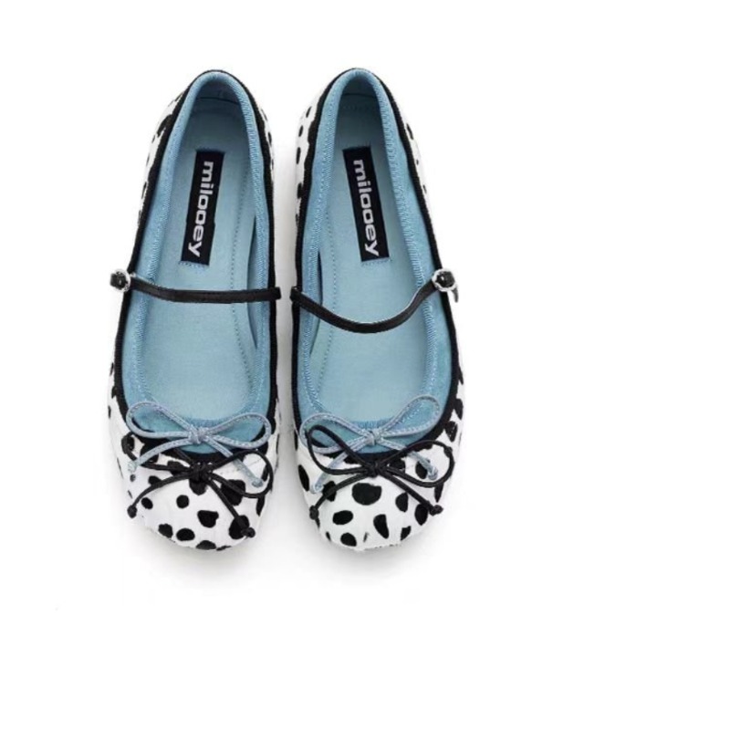 2026French Flat Bottomed Rotun - Women Shoes Casual ulasan dan harga