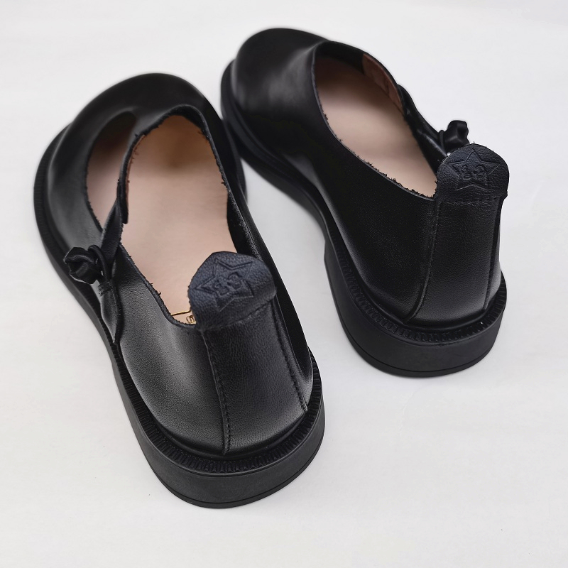 Careaymade-Genuine leather big - Women Shoes Casual ulasan dan harga