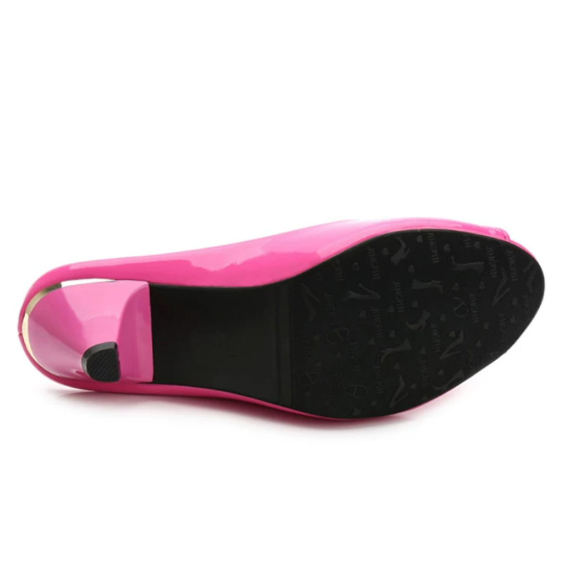 Lady Summer Mules Shoes Peep T - Women'S Shoes Yellow ulasan dan harga