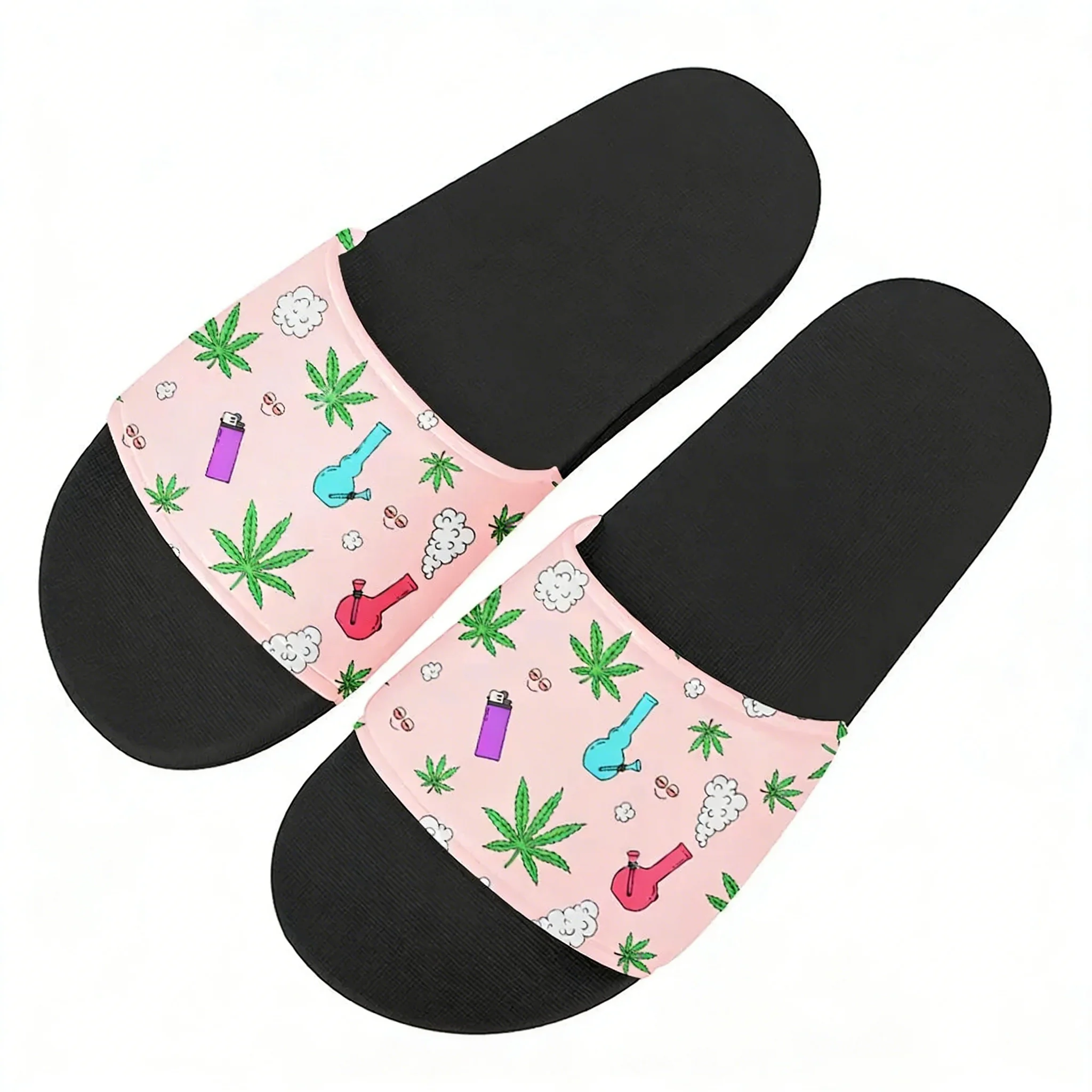 Leaf Weed Rasta Marijuana Red  - Women'S Shoes Yellow ulasan dan harga