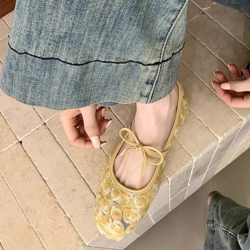 Gentle New Chinese Rose Mesh M - Women Shoes Casual ulasan dan harga