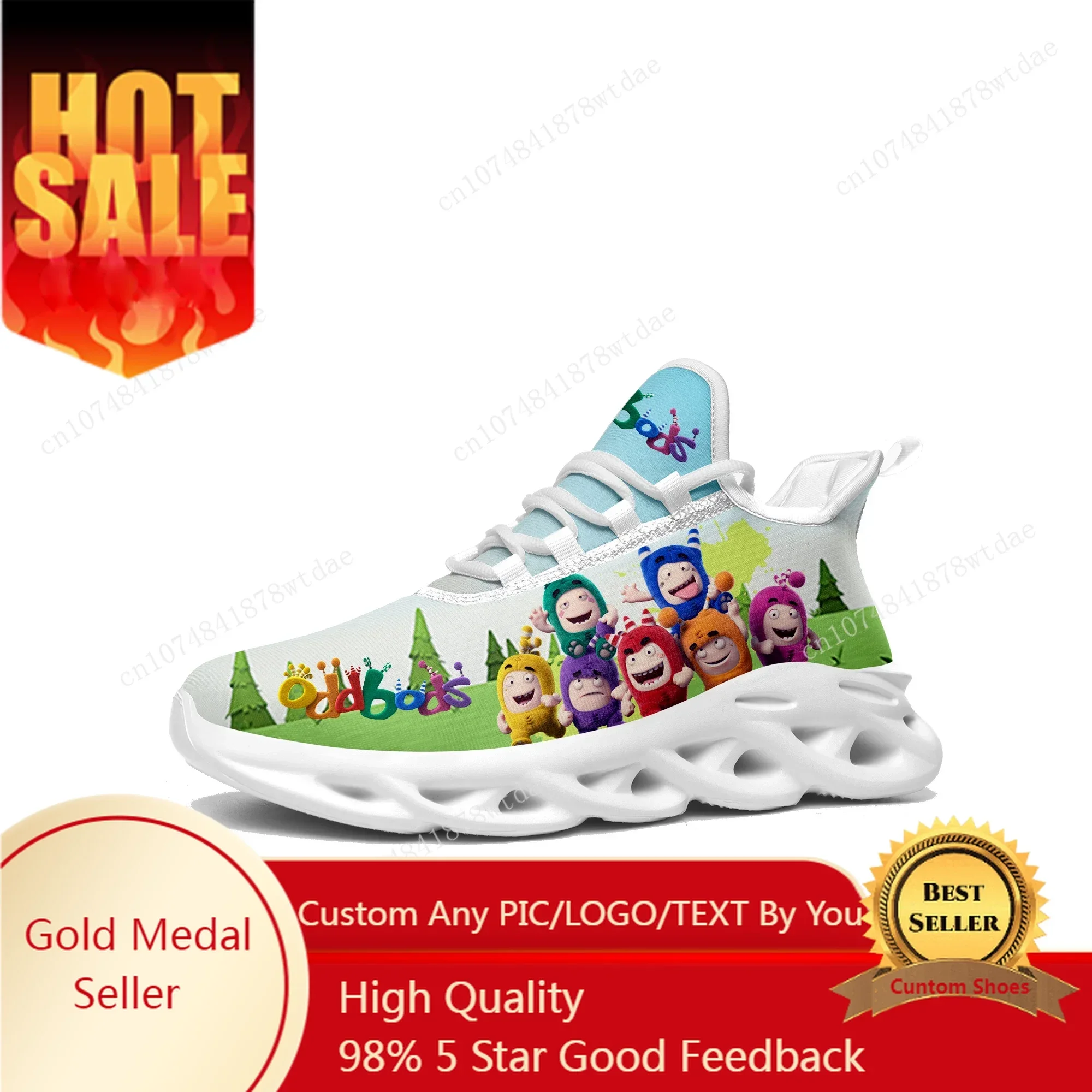 Oddbods Flats Sneakers Mens Wo - Women Shoes Singapore ulasan dan harga