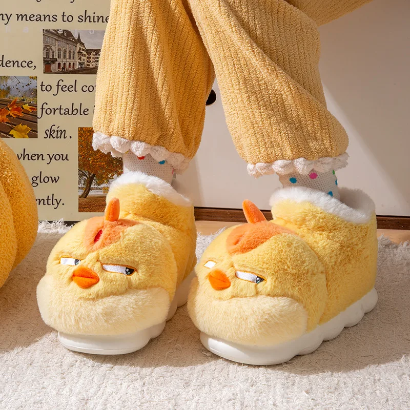 New Cute Cartoon Indoor Slippe - Women'S Shoes Yellow ulasan dan harga