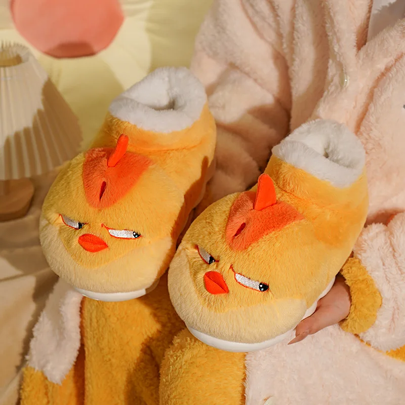 New Cute Cartoon Indoor Slippe - Women'S Shoes Yellow ulasan dan harga