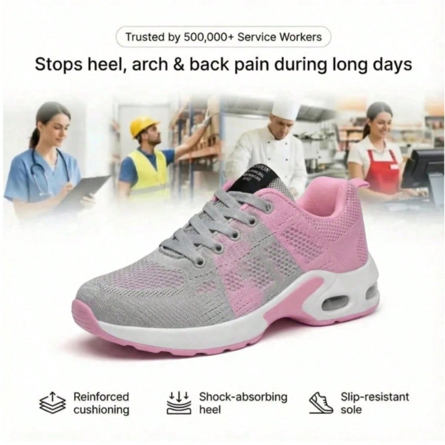 Arch Support Wide Toe Box Anti - Women'S Shoes For Standing All Day ulasan dan harga