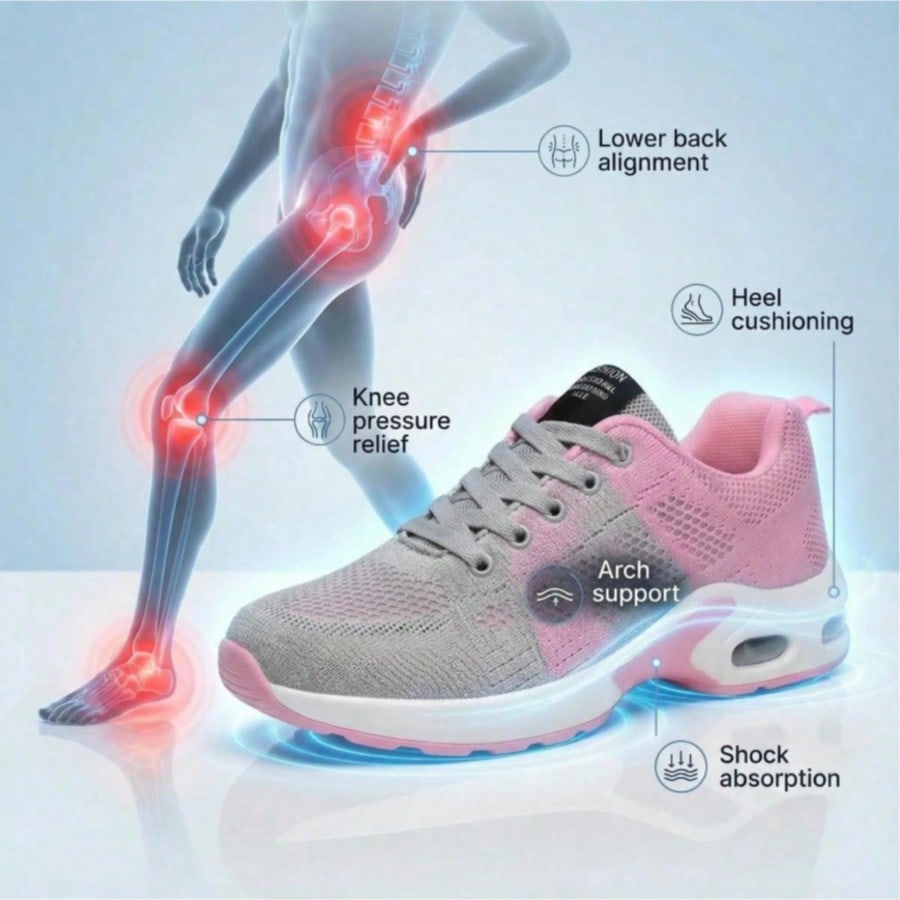 Arch Support Wide Toe Box Anti - Women'S Shoes For Standing All Day ulasan dan harga