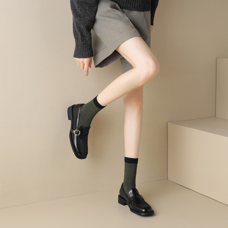 Low-Heel Slip-On Ladies Black  - Women'S Shoes Easy Street ulasan dan harga