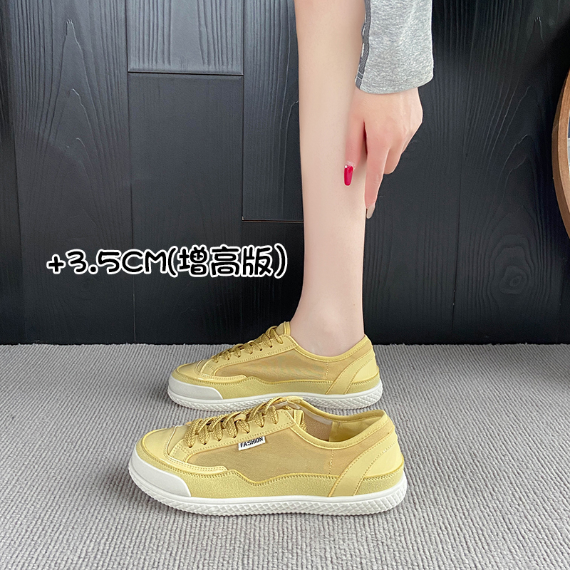 Women Casual Sneakers Low Top  - Women'S Shoes Yellow ulasan dan harga